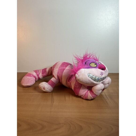 Cheshire Cat Plush Alice in Wonderland Disney Tote A Tail Stuffed Animal - Picture 1 of 8